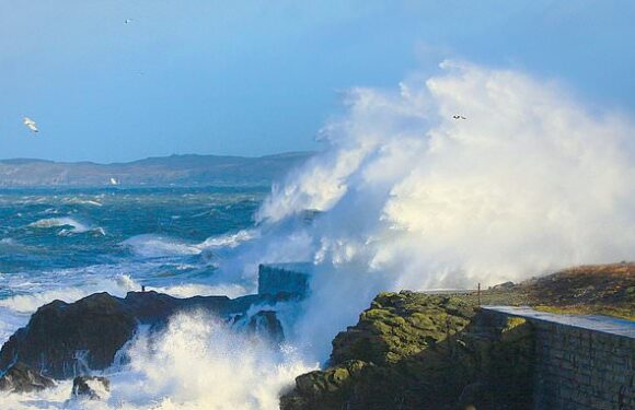 Coastguard launch major search after person swept into sea in Anglesey
