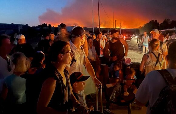 Corfu evacuated like Rhodes as horror wildfires reach another holiday hotspot