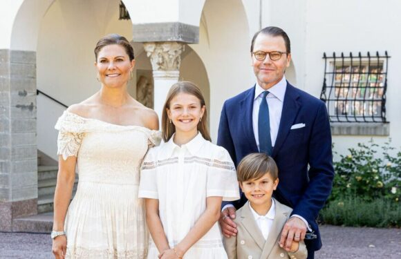 Crown Princess Victoria looks fabulous in H&M dress for birthday celebrations