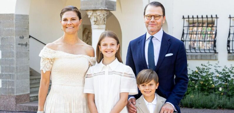 Crown Princess Victoria looks fabulous in H&M dress for birthday celebrations