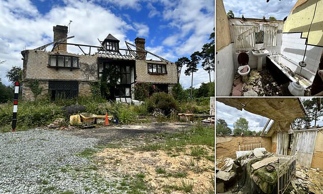 Derelict Sevenoaks mansion goes on the market for £1.75MILLION