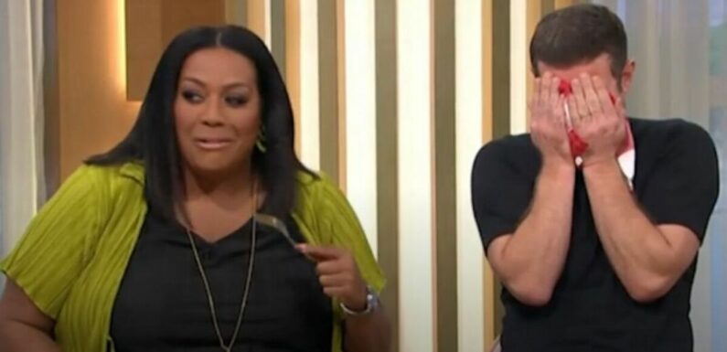 Dermot O’Leary puts head in hands after This Morning guest causes chaos