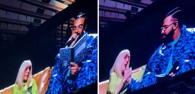 Drake Celebrates His Mom Sandi Graham Onstage at NYC Concert