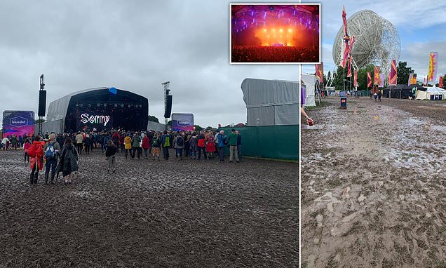 Drenched campers show grim scenes from rain soaked Bluedot festival