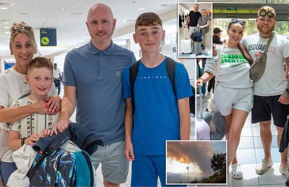 EXCLUSIVE Brits shrug off wildfires, refusing to abandon holidays