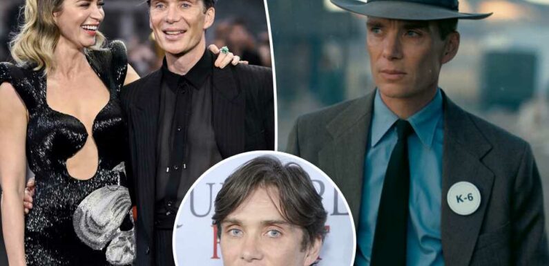 Emily Blunt: ‘Emaciated’ Cillian Murphy ate just ‘an almond every day’ for ‘Oppenheimer’