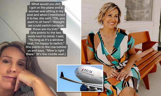Entitled mom took jewelry CEO's pre-booked window seat on long flight
