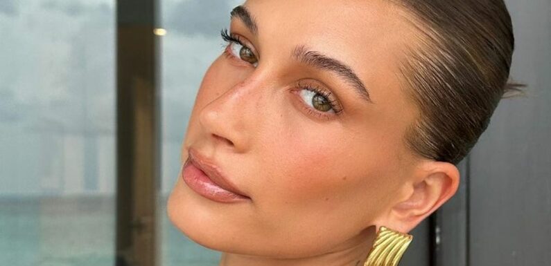 Hailey Bieber gives a masterclass in latte makeup with buys from £4