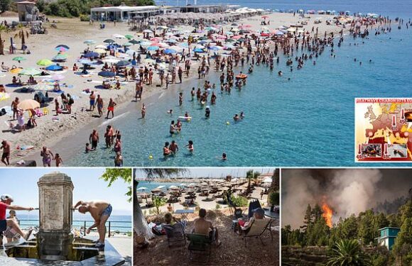 Heatwave is expected to break record 48.8C temperature in Europe