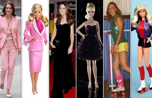 How Kate Middleton has channelled Barbie in her royal wardrobe