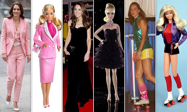How Kate Middleton has channelled Barbie in her royal wardrobe