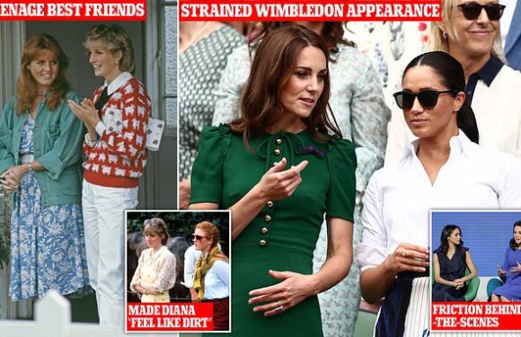 How Kate and Meghan eerily echo Diana and Ferguson's friendship