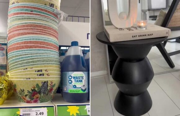 How to build the most boujee side table that’d look perfect in Molly-Mae’s minimalist pad but it costs less than £15 | The Sun