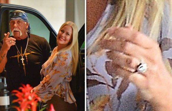 Hulk Hogan's Fiancée Rocks Massive Ring After Engagement
