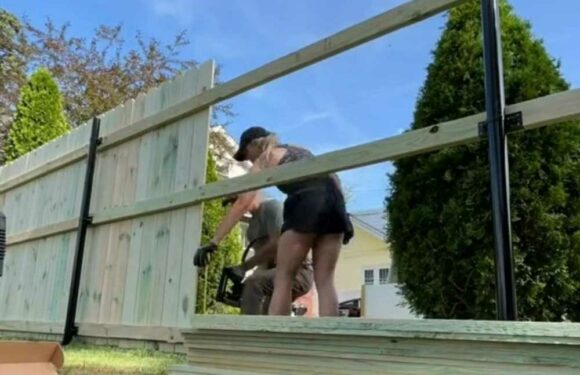 I ditched my noisy chain link fence for a wooden privacy one on a budget…now everyone’s calling me out on the same thing | The Sun