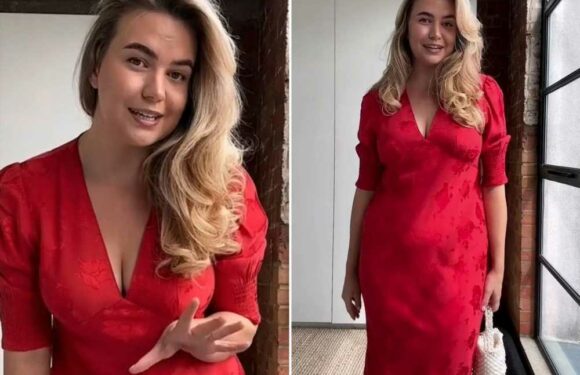I found a gorgeous dress for my friend's wedding but then discovered the hidden message behind it – can you work it out? | The Sun
