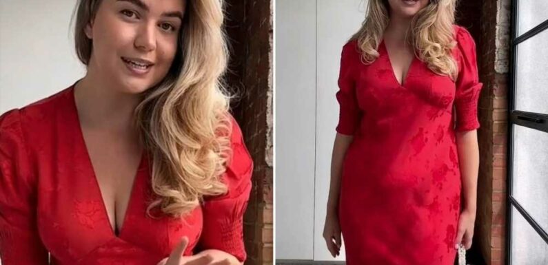 I found a gorgeous dress for my friend's wedding but then discovered the hidden message behind it – can you work it out? | The Sun