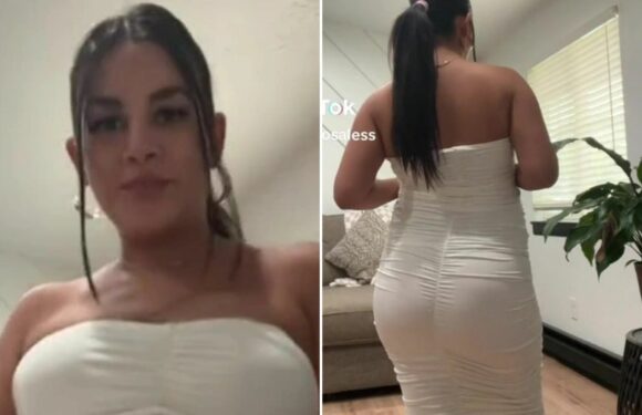 I look like a normal gal on a night out from the back but then I turn around and it makes people fall over in amazement | The Sun