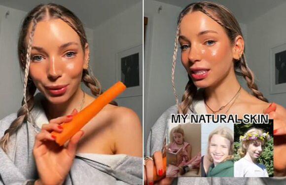 I never fake tan – my radiant glow is down to my eating habits