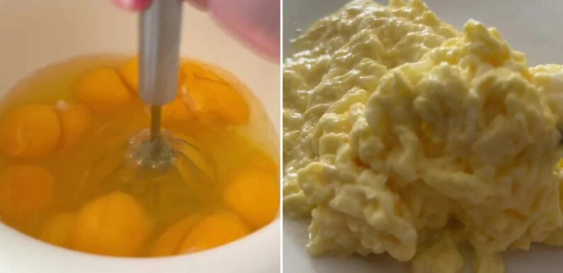 I was food-shamed for my scrambled eggs cooking method – people say it looks like ‘sick’, it’s perfect | The Sun