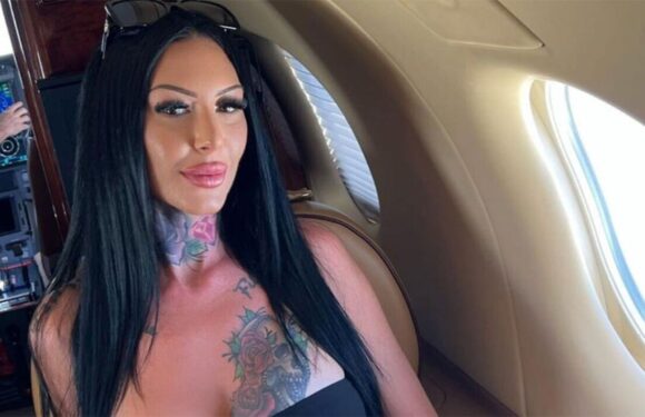 ‘I’m a trophy wife and love spending my husband’s money ‘