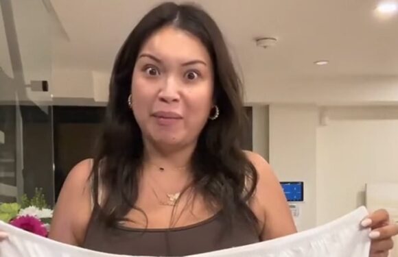 Influencer lost 175lbs celebrated by throwing her panties at Drake