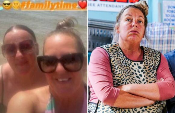 Inside EastEnders star Lorraine Stanley’s family holiday with lookalike sister and new fiancé | The Sun