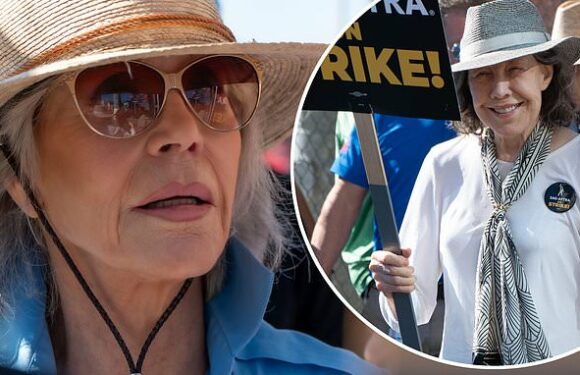 Jane Fonda and Lily Tomlin join Hollywood actors' strike