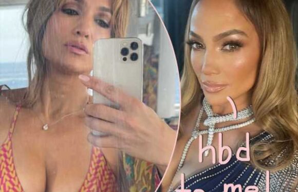 Jennifer Lopez Shows Off HAWT 54-Year-Old Body In New Birthday Bikini Pics!