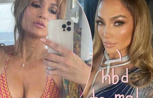 Jennifer Lopez Shows Off HAWT 54-Year-Old Body In New Birthday Bikini Pics!