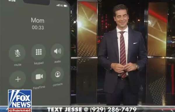 Jesse Watters' MOM Called Into Fox News Show To Tell Him To Chill Out On Conspiracy Theories!