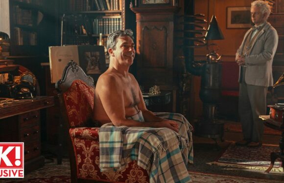Jon Hamm on going fully nude for Good Omens – ‘It was certainly a striking entrance’
