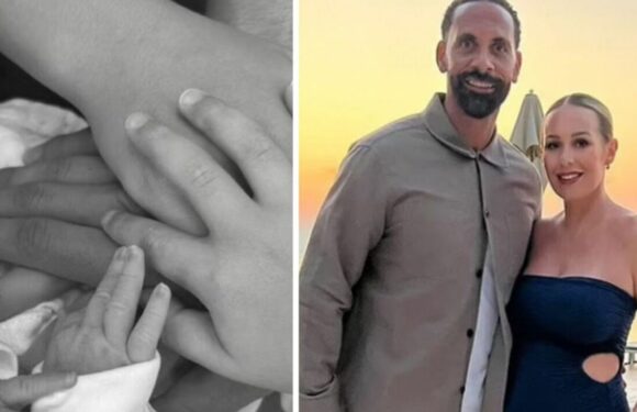 Kate Ferdinand announces she has given birth to daughter with husband Rio