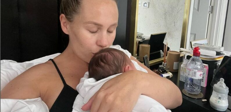Kate Ferdinand thanks universe as she shares adorable new photo of daughter one year after miscarriage