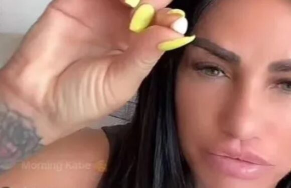 Katie Price leaves fans open-mouthed after her tooth falls out live on camera
