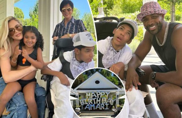 Khloé Kardashian throws birthday party for Tristan Thompsons brother at her home