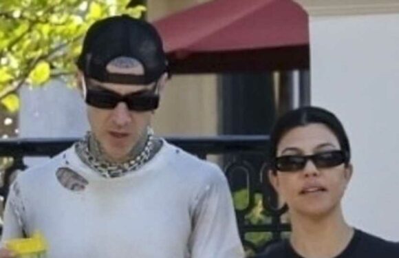 Kourtney Kardashian critics 'grossed out' as they spot 'dirty' detail in new pics with husband Travis Barker | The Sun