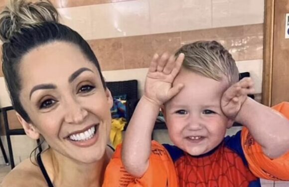 Lucy Jo Hudson in terrifying A&E dash after son Carter stopped breathing