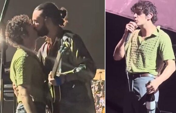 Malaysia cancels music festival after Matty Healy kisses bandmate