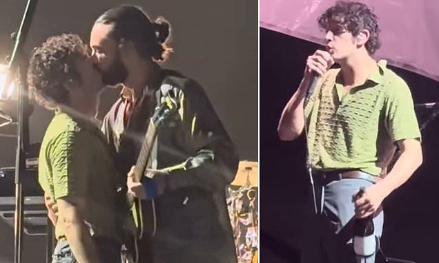 Malaysia cancels music festival after Matty Healy kisses bandmate