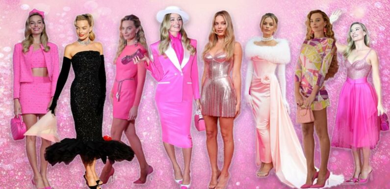 Margot Robbie's most iconic Barbie press tour outfits, ranked