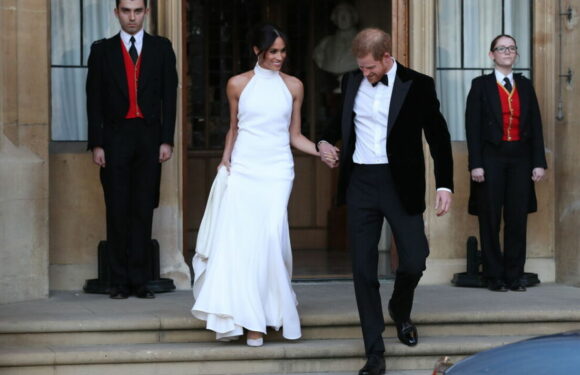 Meghan showed off arms and shoulders in iconic gown – stylist’s ‘favourite’