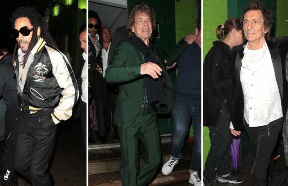 Mick Jagger Parties with Celebs at his 80th Birthday Party in London