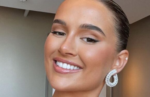 Molly-Mae shows off stunning diamond engagement ring worth £1 million on the beach