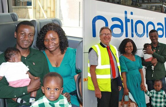 Mother gives birth on a National Express travelling to London