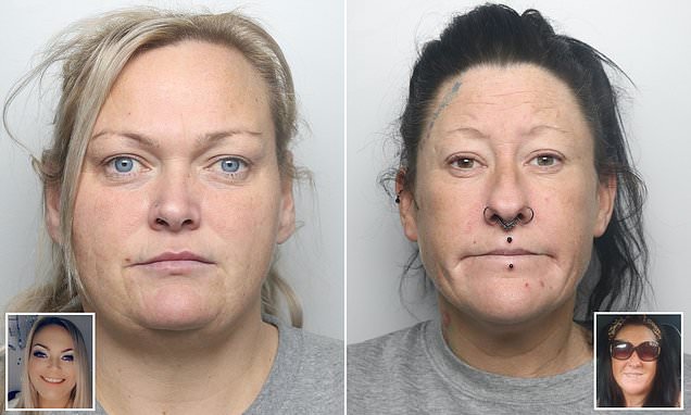 Mothers are jailed after donning clown masks for 'punishment beating'