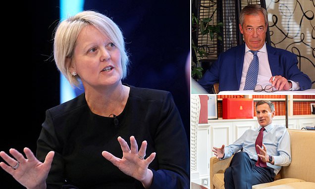 Nigel Farage says Dame Alison Rose quitting as NatWest 'is a start'