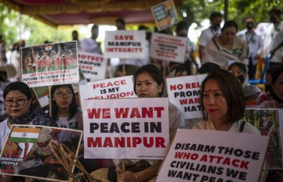 Outrage over Manipur video showing horrific moment women are paraded naked in street & sexually assaulted by armed mob | The Sun
