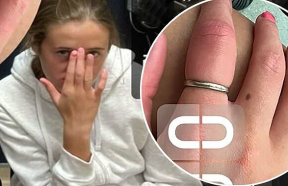 Pregnant Paris Fury rushes her daughter Venezuela, 13, to A&E at 3am