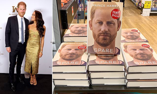 Prince Harry's memoir Spare 'is the most dumped book of the summer'